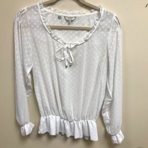 Guess Peasant Blouse